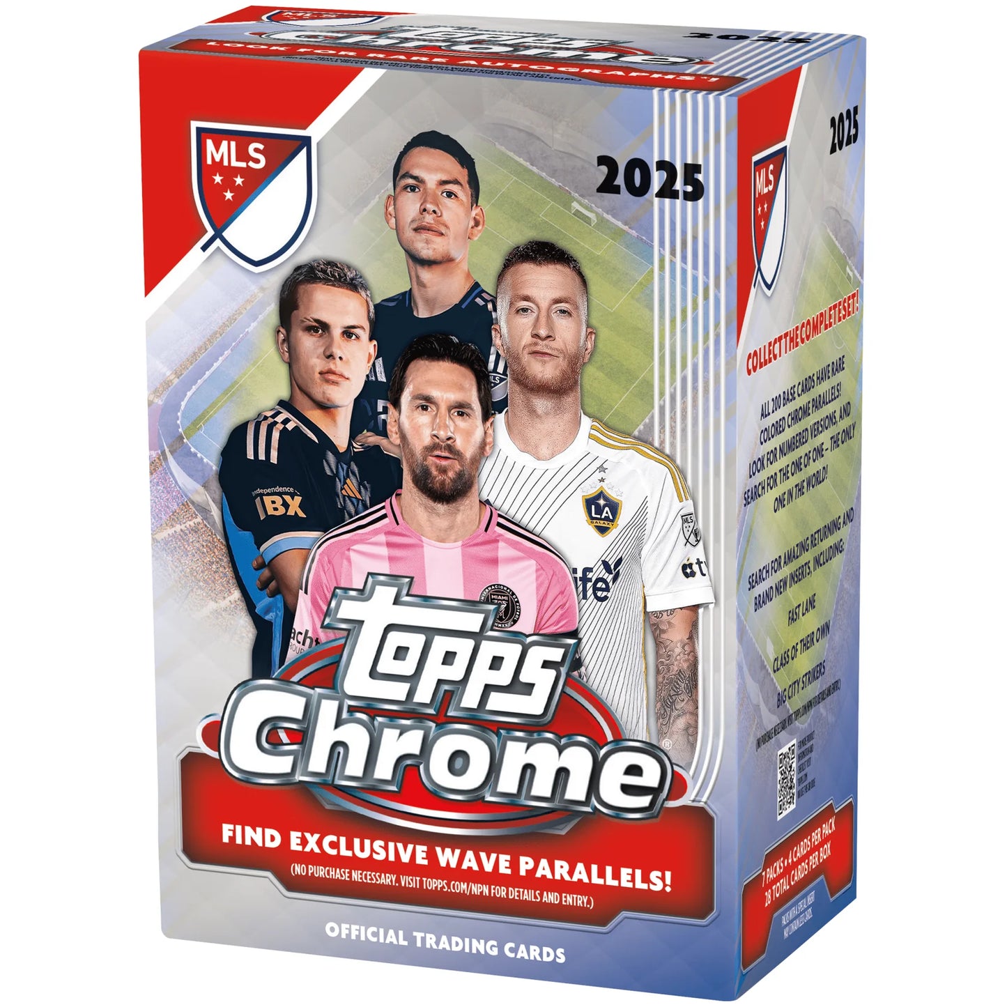 Topps Chrome MLS 2025 - Factory Sealed - Value Box