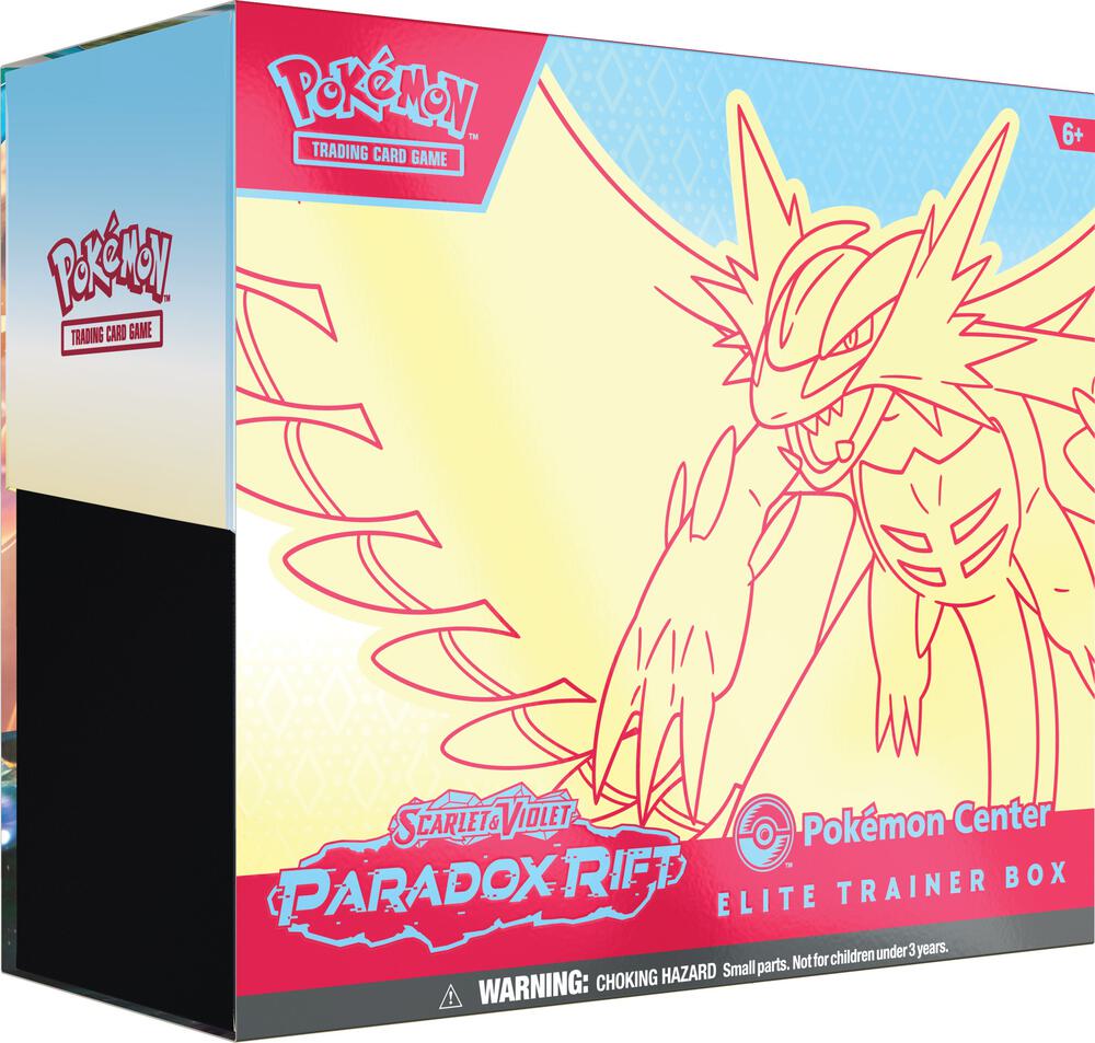 POKÉMON TCG: SCARLET & VIOLET - PARADOX RIFT - ELITE TRAINER BOX - POKEMON CENTER