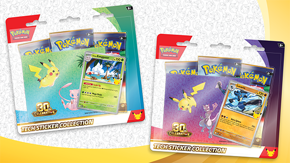 30th Anniversary Tech Sticker Collection (SET OF 2, LIMIT 1 PER PERSON) (PRE-ORDER)