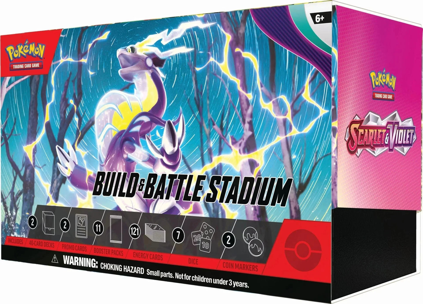 POKÉMON TCG: SCARLET & VIOLET BASE SET - BUILD & BATTLE STADIUM