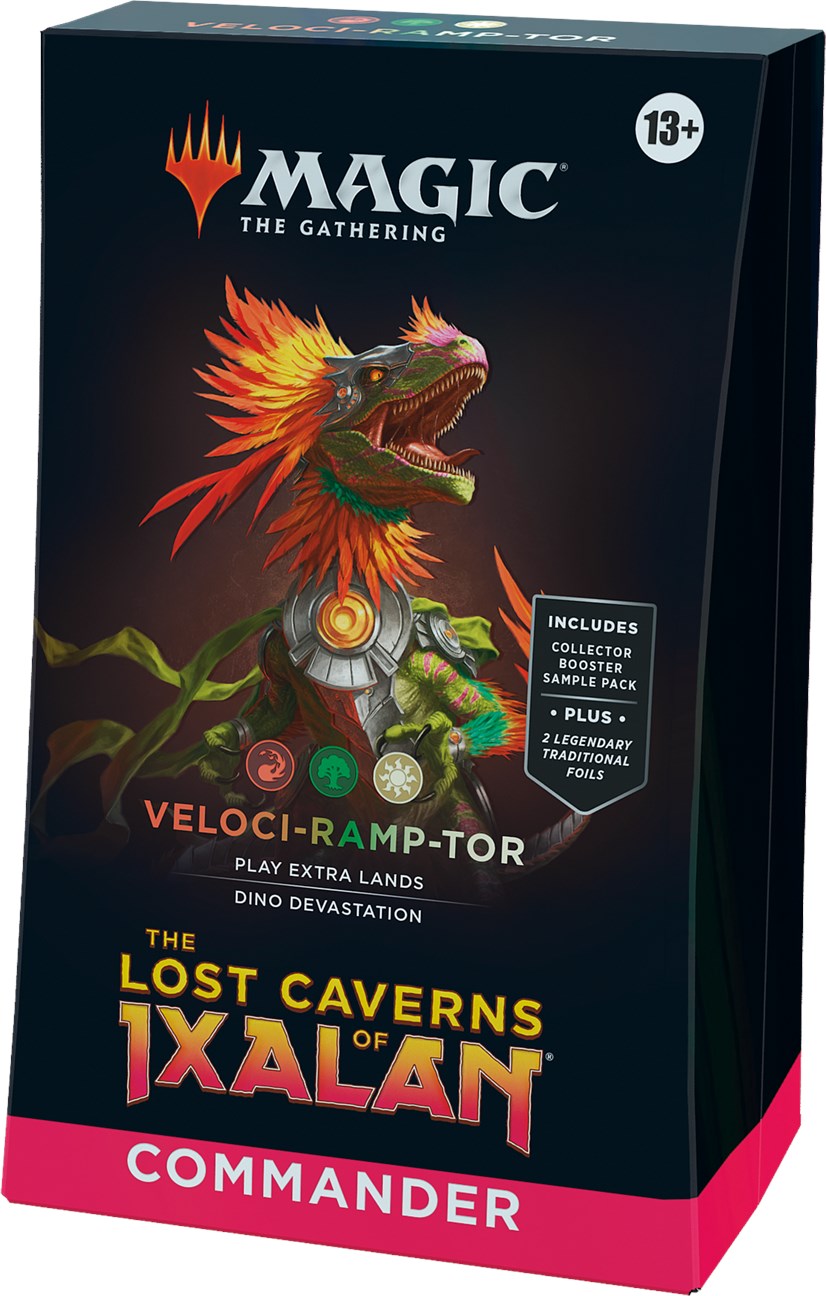 MAGIC THE GATHERING: The Lost Caverns of Ixalan - Commander Deck (Veloci-Ramp-Tor)