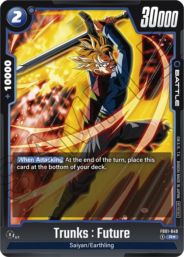 Trunks : Future (FB01-049) (Tournament Pack 01) [Fusion World Tourname   The Upper Hand