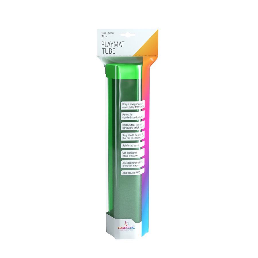 Gamegenic: Playmat Tube: Green (ML)
