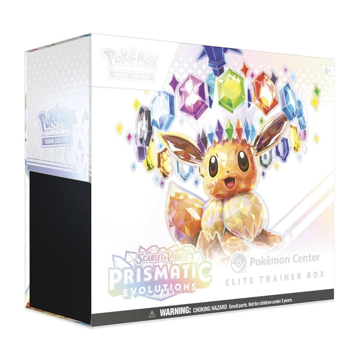 POKÉMON TCG: Scarlet & Violet: Prismatic Evolutions - Pokemon Center Elite Trainer Box (Exclusive)