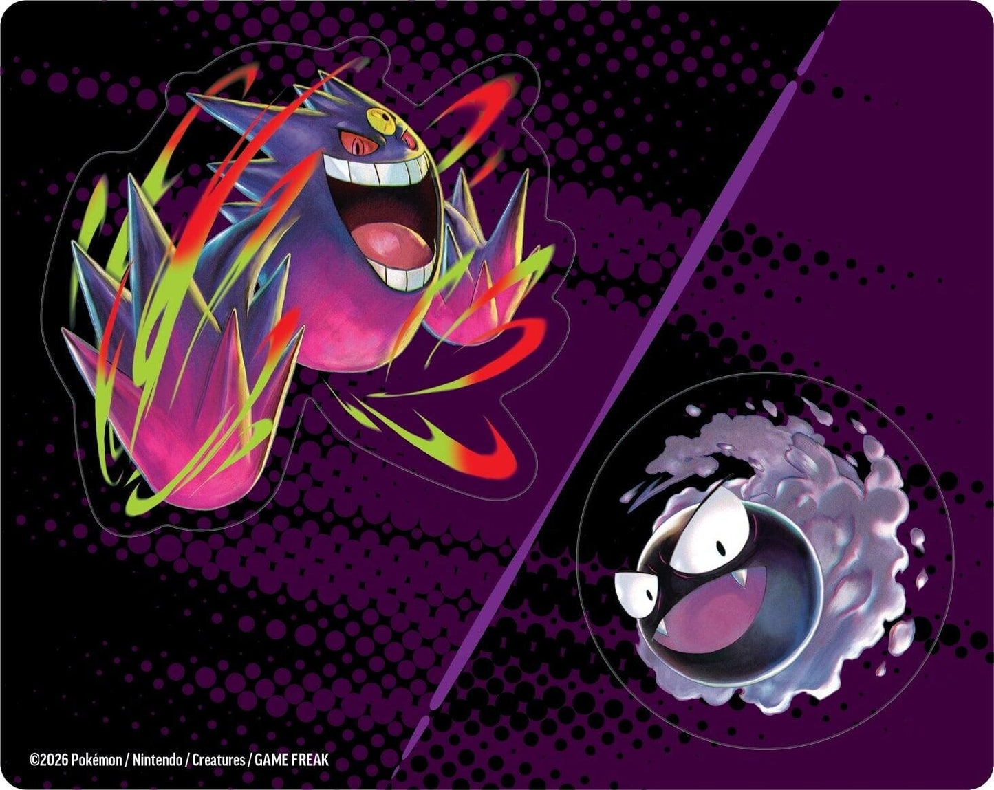 POKÉMON TCG: Mega Evolution: Ascended Heroes - Tech Sticker Collection (Gastly)