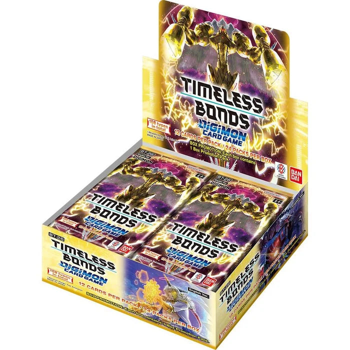 DIGIMON CARD GAME: TIMELESS BONDS BOOSTER BOX - CG BT-26