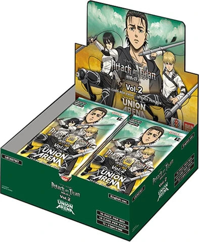 UNION ARENA: Attack on Titan Vol.2 Booster Box