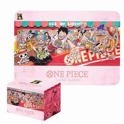 ONE PIECE CARD GAME - PLAYMAT AND CARD CASE SET 25TH EDITION