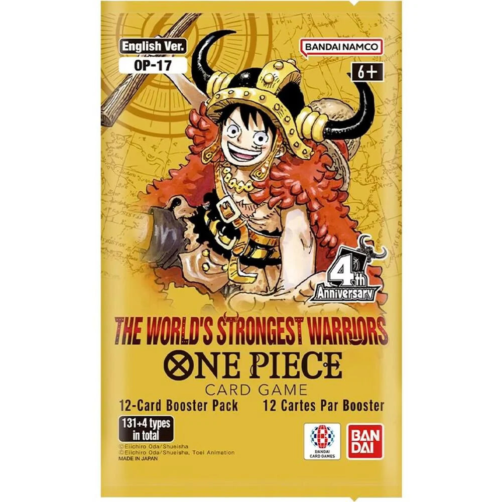 ONE PIECE: THE WORLD'S STRONGEST WARRIORS BOOSTER PACK