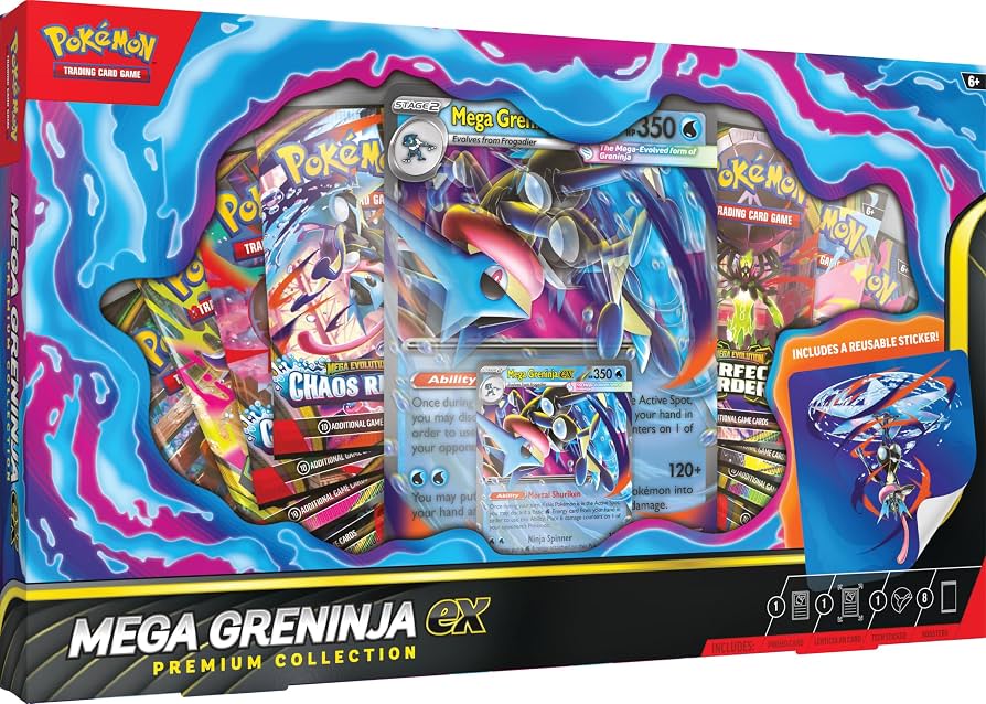 Pokemon TCG - Mega Greninja ex Premium Collection