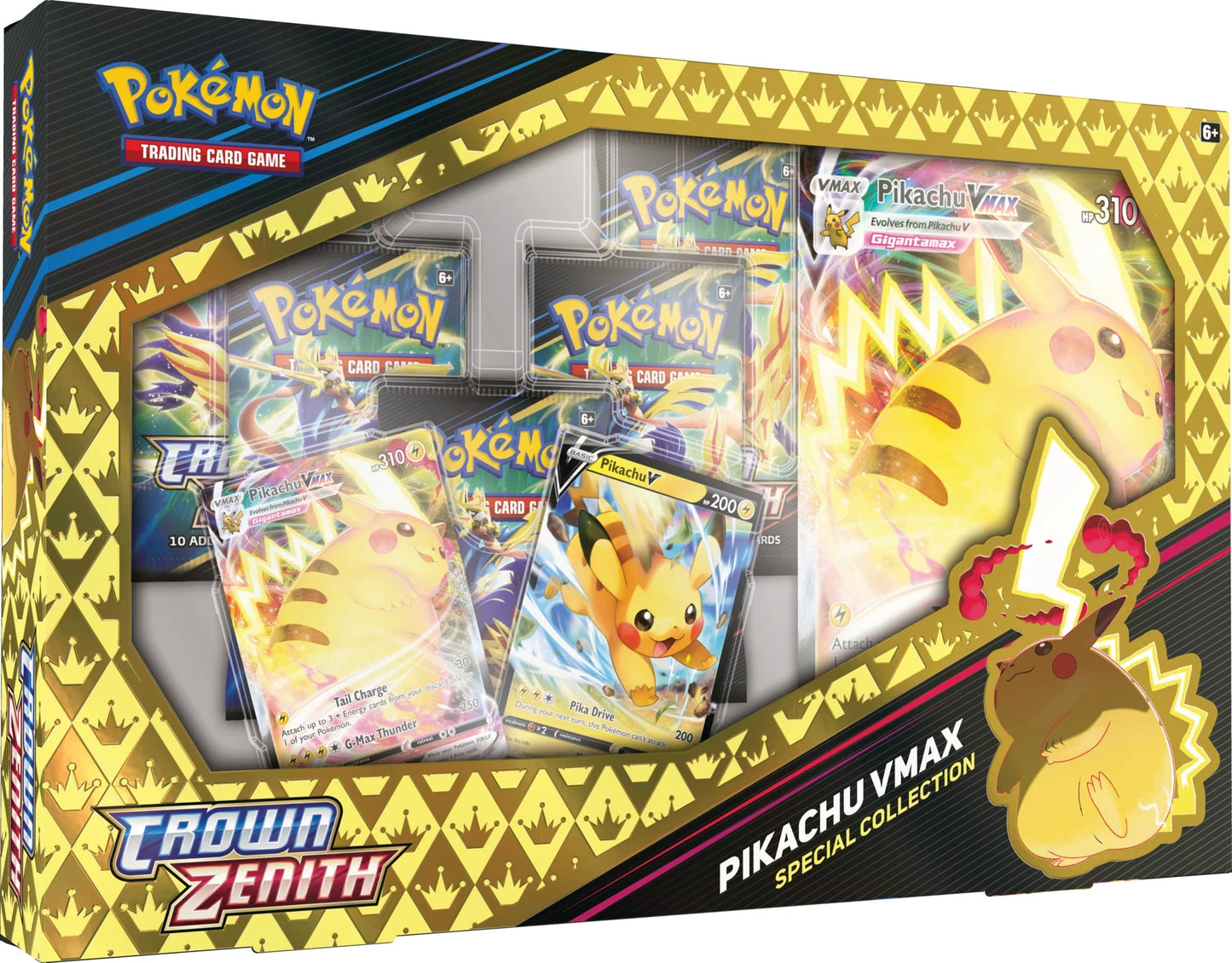 Pokemon TCG:
CROWN ZENITH - SPECIAL COLLECTION BOX - PIKACHU VMAX