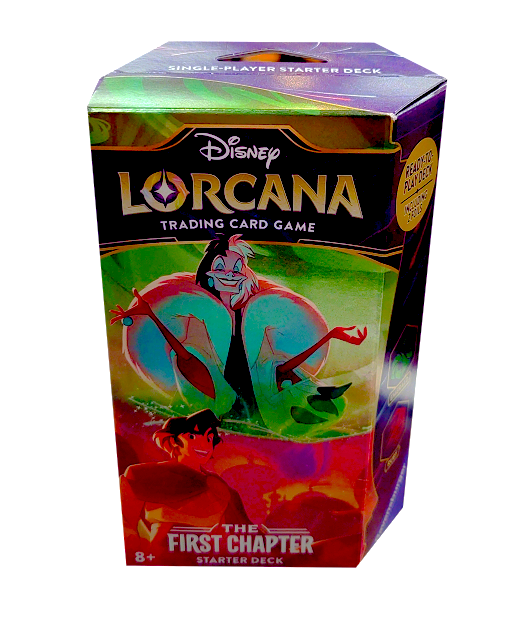 DISNEY LORCANA: THE FIRST CHAPTER - STARTER SINGLE DECKS The Upper Hand DISNEY LORCANA: THE FIRST CHAPTER - STARTER SINGLE DECKS The Upper Hand