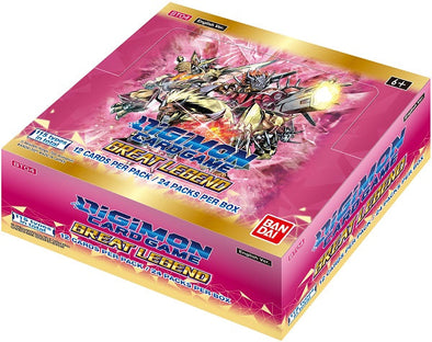 DIGIMON CARD GAME: GREAT LEGEND BOOSTER BOX