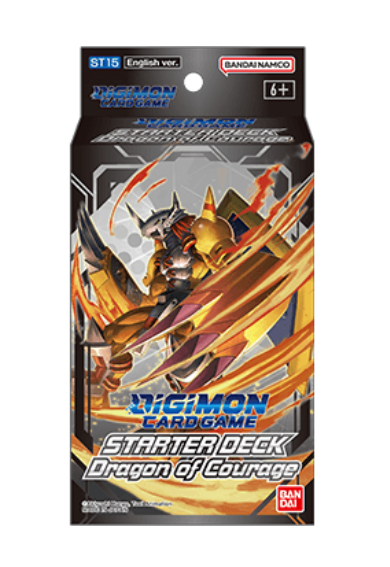 DIGIMON CARD GAME: STARTER DECK - DRAGON OF COURAGE