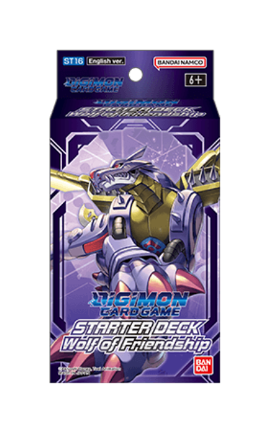 DIGIMON CARD GAME: STARTER DECK - WOLF OF FRIENDSHIP