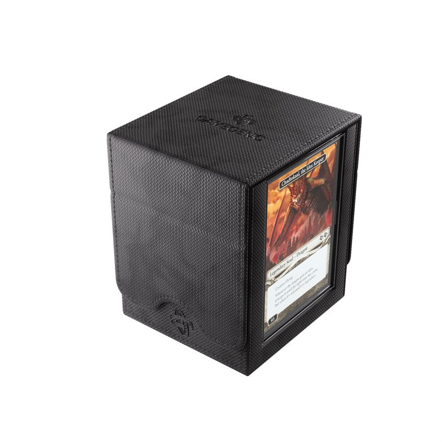 Deck Box: Squire Plus XL: Black (100 ct) (ML)