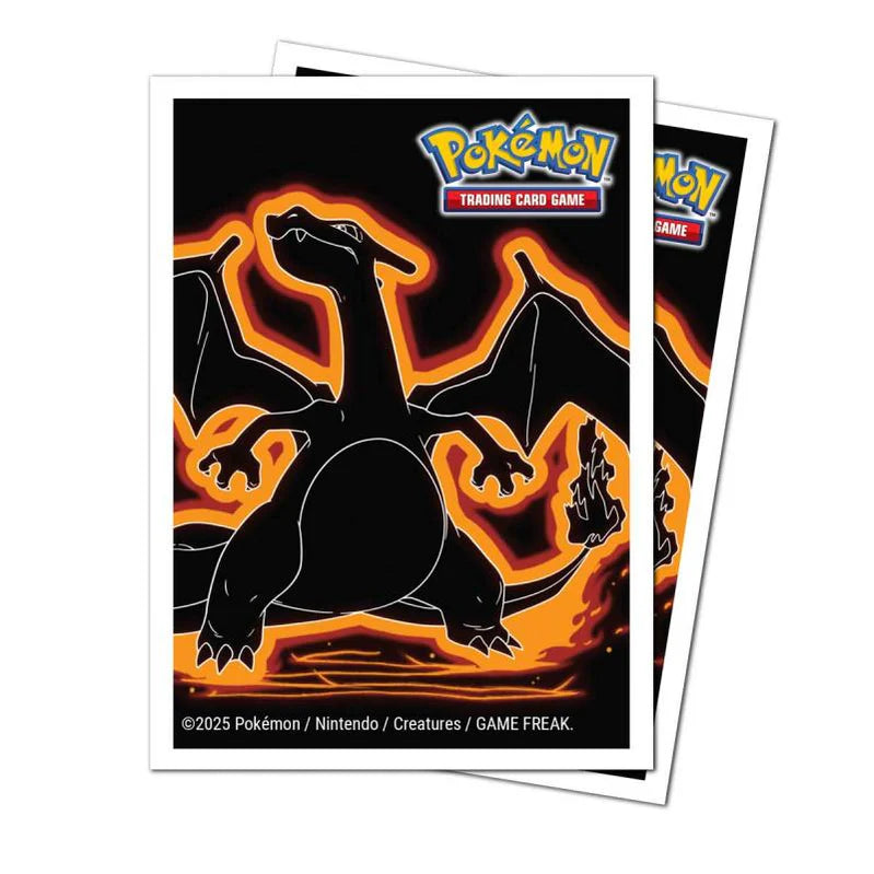 Pokemon Apex Deck Protector Neon Kanto Charizard Card Sleeves (105 Count)