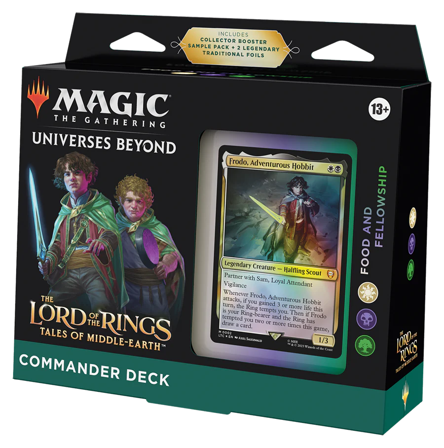 MTG - THE LORD OF THE RINGS: TALES OF MIDDLE-EARTH - COMMANDER DECK - FOOD AND FELLOWSHIP