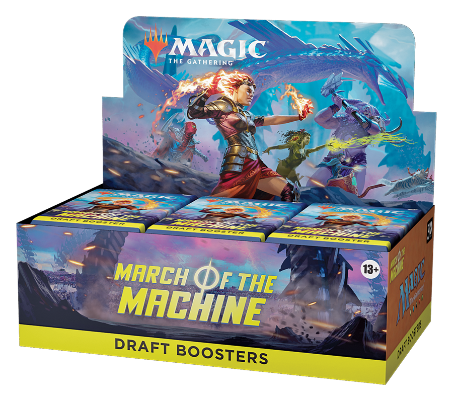 MAGIC THE GATHERING: MARCH OF THE MACHINE - ENGLISH DRAFT BOOSTER BOX