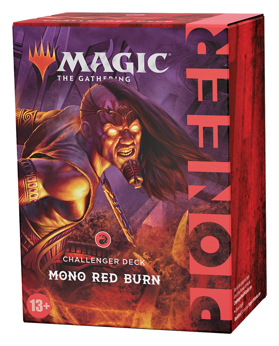 MAGIC THE GATHERING: PIONEER CHALLENGER DECKS 2021 - MONO-RED BURN