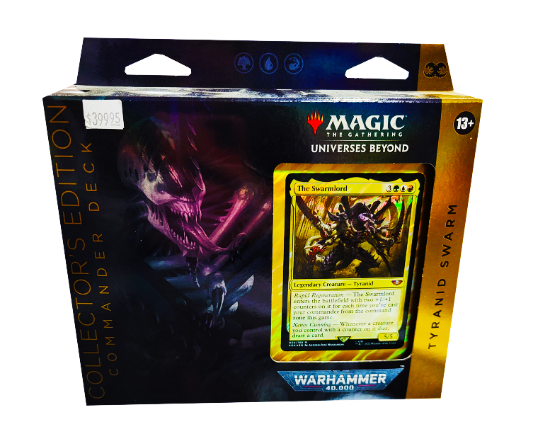 MTG - WARHAMMER 40,000 - COMMANDER DECK- COLLECTOR'S EDITION TYRANID S The Upper Hand MTG - WARHAMMER 40,000 - COMMANDER DECK- COLLECTOR'S EDITION TYRANID S The Upper Hand