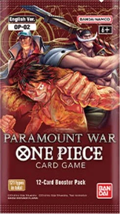 ONE PIECE CARD GAME: OP-02: PARAMOUNT WAR - BOOSTER PACK