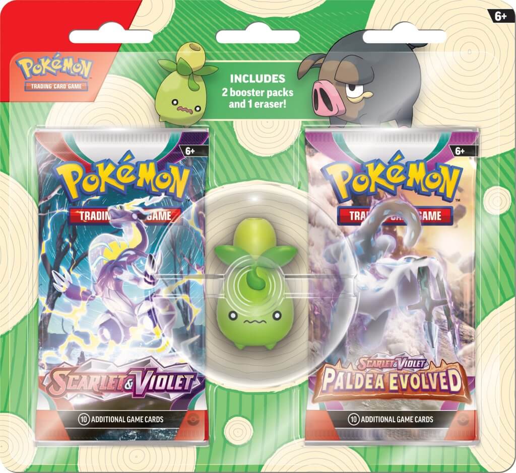 POKÉMON TCG: BACK TO SCHOOL ERASER BLISTER - SMOLIV