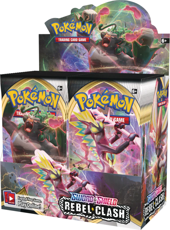 POKEMON TCG: SWORD & SHIELD - REBEL CLASH - BOOSTER BOX