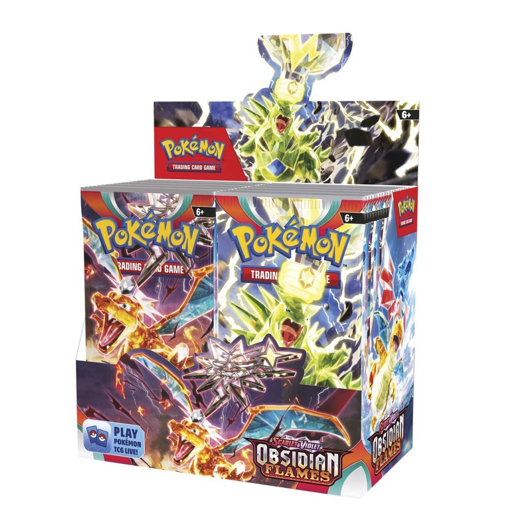 POKÉMON TCG: SCARLET & VIOLET - OBSIDIAN FLAMES - BOOSTER BOX