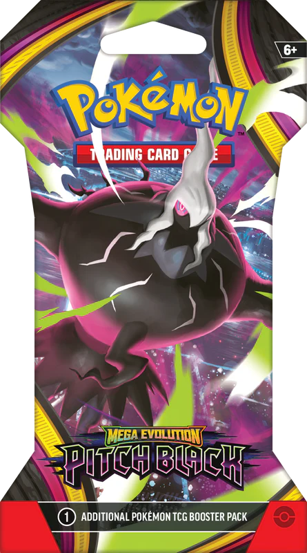 Pokémon TCG: Mega Evolution Pitch Black - Sleeved Booster Packs