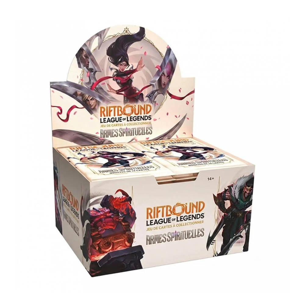 League of Legends Riftbound TCG: Armes Spirituelles Booster Box - FRENCH (Spiritforged)
