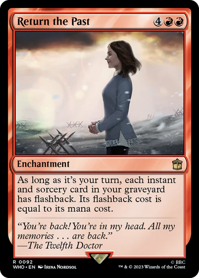 Return the past