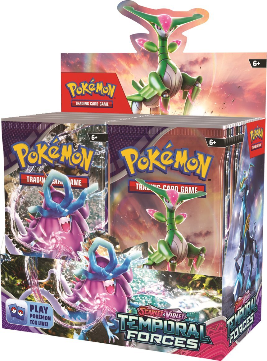 POKÉMON TCG: SCARLET & VIOLET - TEMPORAL FORCES BOOSTER BOX