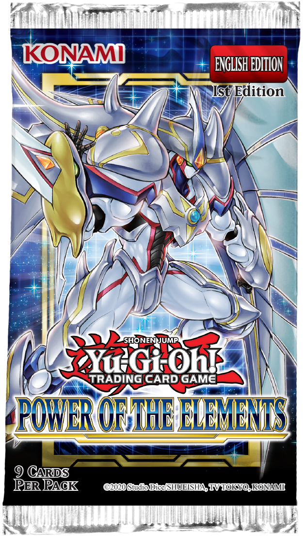 YU-GI-OH!: POWER OF THE ELEMENTS BOOSTER PACK - 1ST EDITION