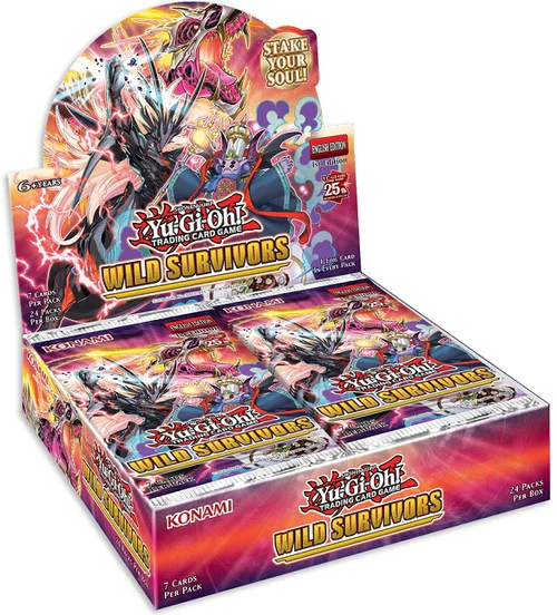 YU-GI-OH!: WILD SURVIVORS BOOSTER BOX - 1ST EDITION