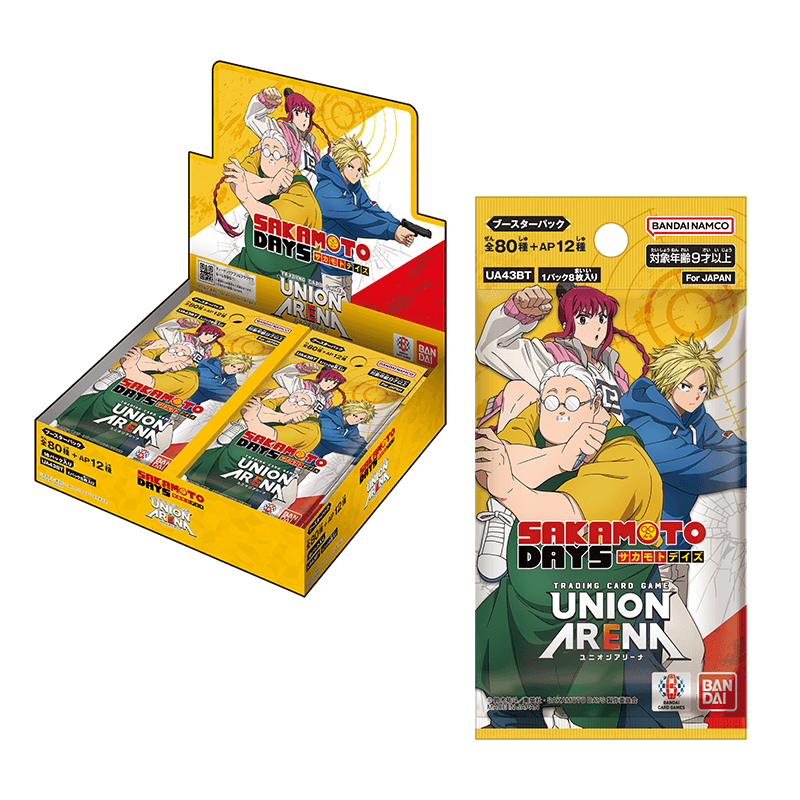 UNION ARENA SAKAMOTO DAYS BOOSTER BOX