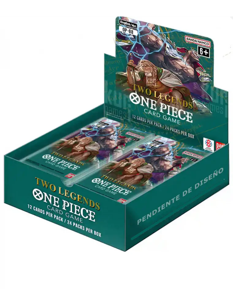 ONE PIECE CARD GAME: OP-08 TWO LEGENDS BOOSTER BOX