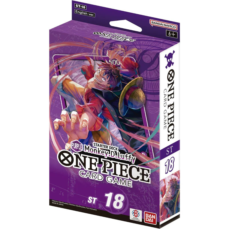 ONE PIECE CARD GAME: Starter Deck - ST18 - Monkey D. Luffy