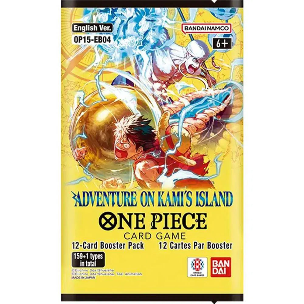 One Piece card game: Adventure on Kami's Island booster pack