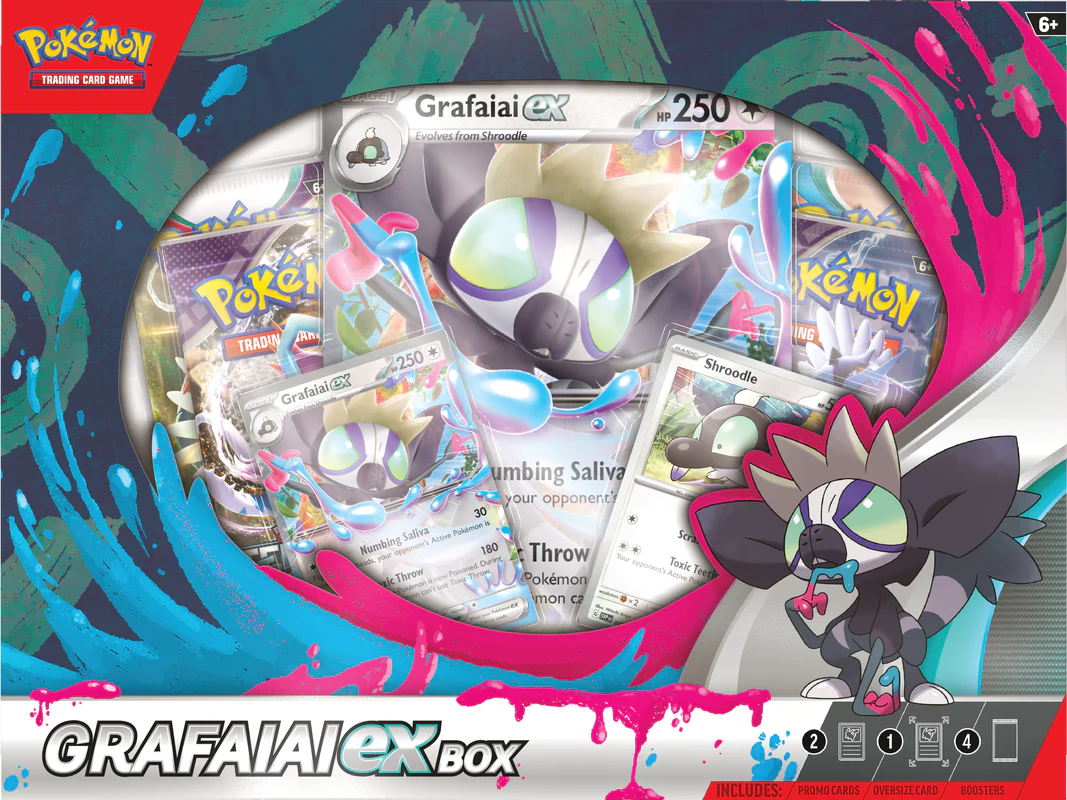 POKÉMON TCG: GRAFAIAI EX BOX