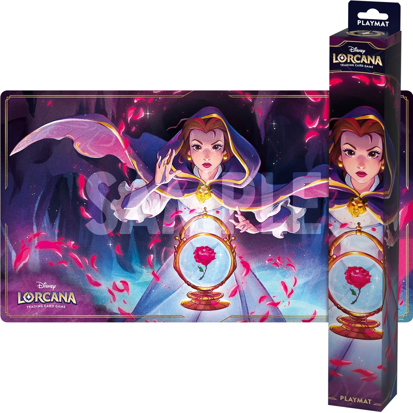 Disney Lorcana: Playmat - Belle Blooming Mystic