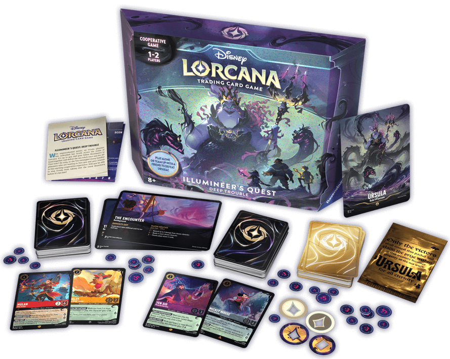 DISNEY LORCANA: URSULA'S RETURN - ILLUMINEER'S QUEST - DEEP TROUBLE