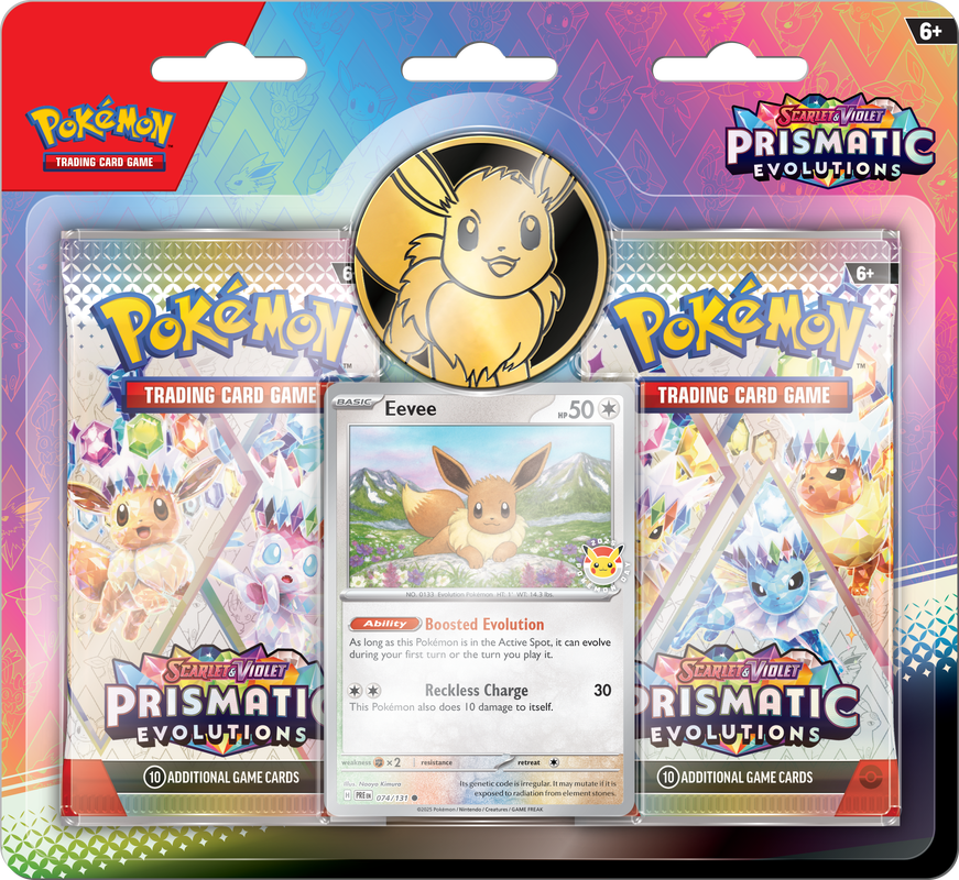 Pokemon TCG: Prismatic Evolutions - 2 Pack Blister