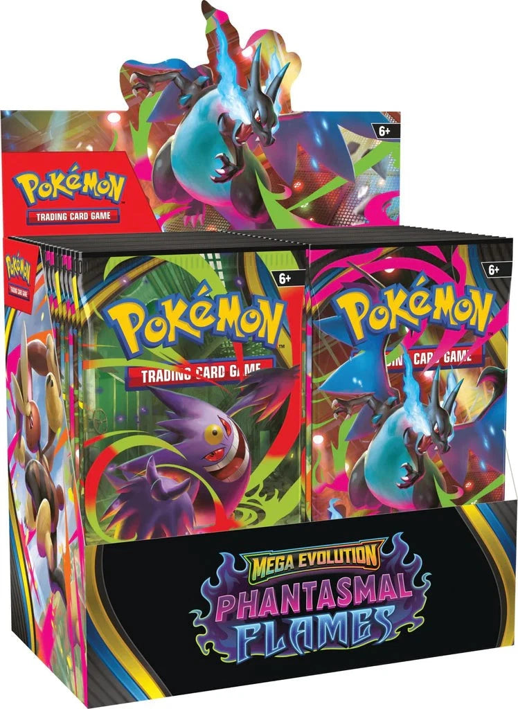 Pokémon TCG: Mega Evolution: Phantasmal Flames: Booster Box