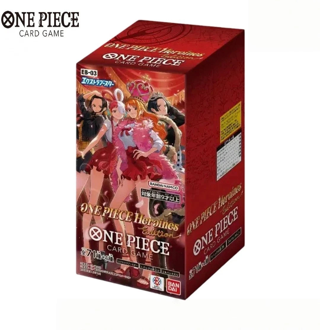 2025 ONE PIECE Card Game Booster Box EB-03 Heroines Edition Japanese