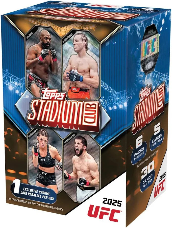 Topps Stadium Club UFC Blaster Value Box