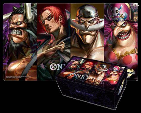 ONE PIECE CARD GAME: SPECIAL GOODS SET - FORMER FOUR EMPERORS The Upper Hand ONE PIECE CARD GAME: SPECIAL GOODS SET - FORMER FOUR EMPERORS The Upper Hand