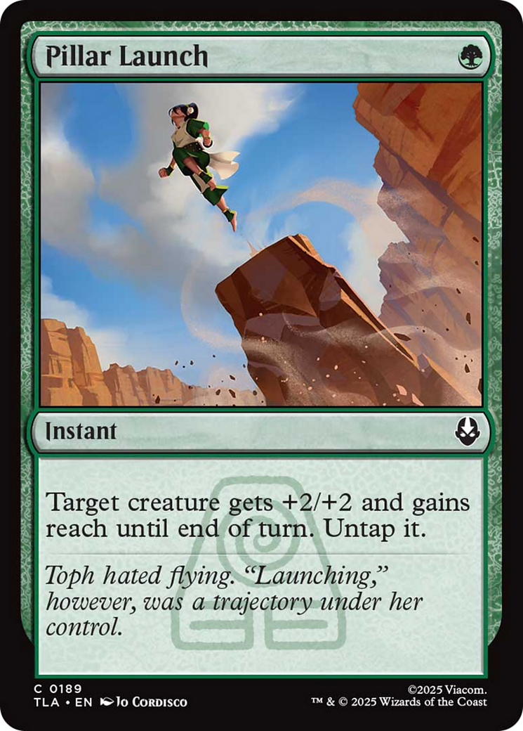 Pillar Launch [Avatar: The Last Airbender]