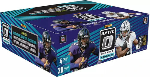 2025 Panini Optic Retail Box - 20 Pack Box in HAND Football