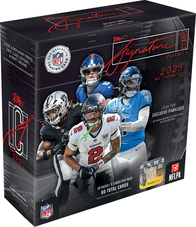 Topps Signature Class Football Mega Box - 2025